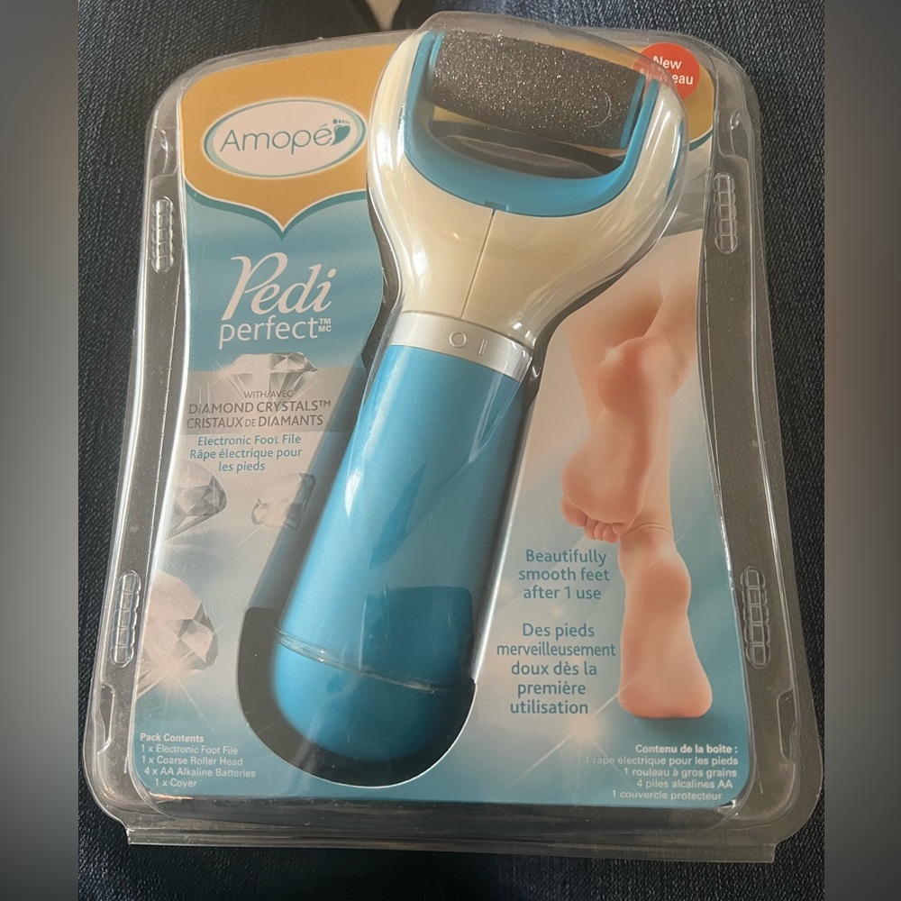 Amope Pedi perfect Electronic Foot File NIP